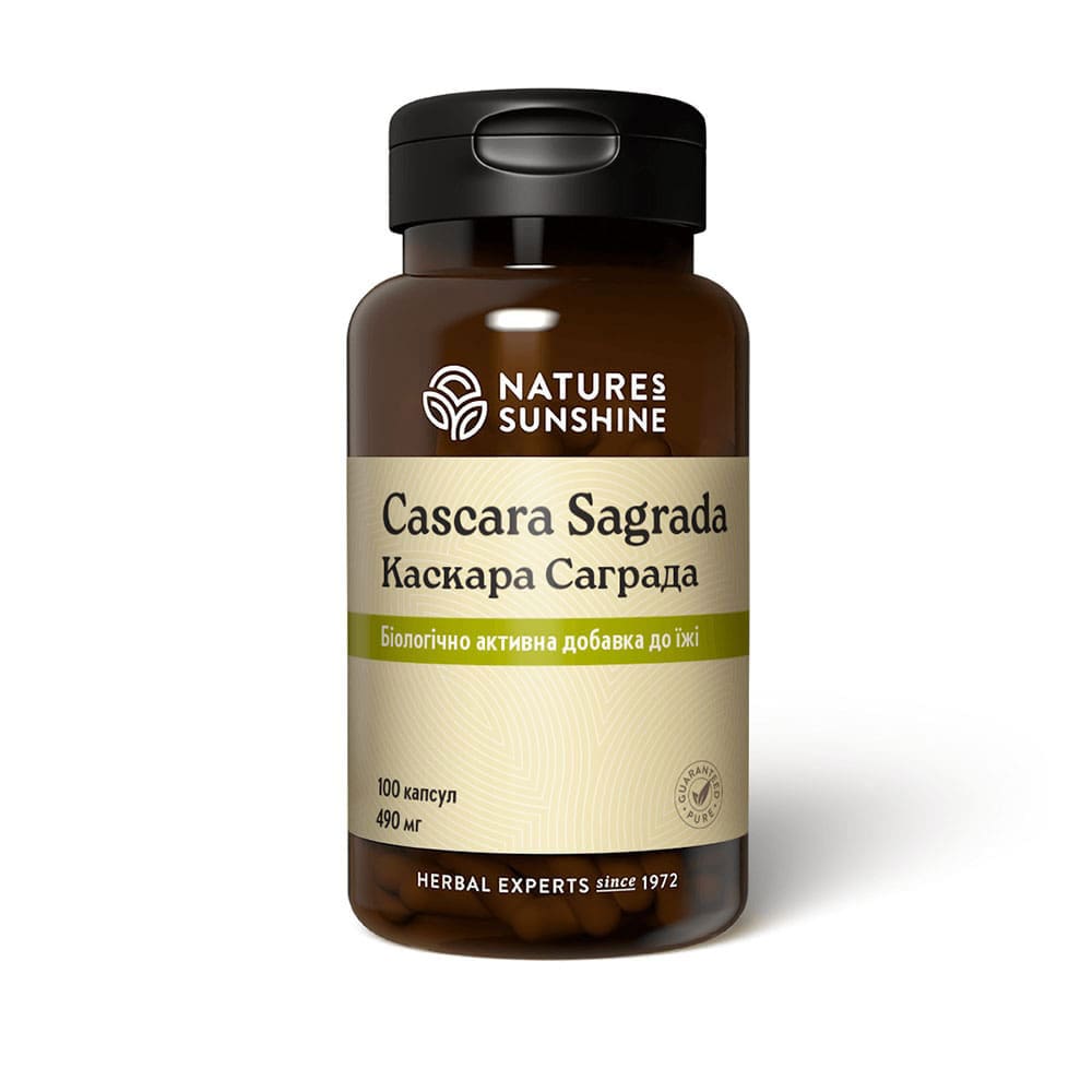 Каскара Саграда в капсулах ☀ растительное слабительное от запора , Cascara Sagrada изображение